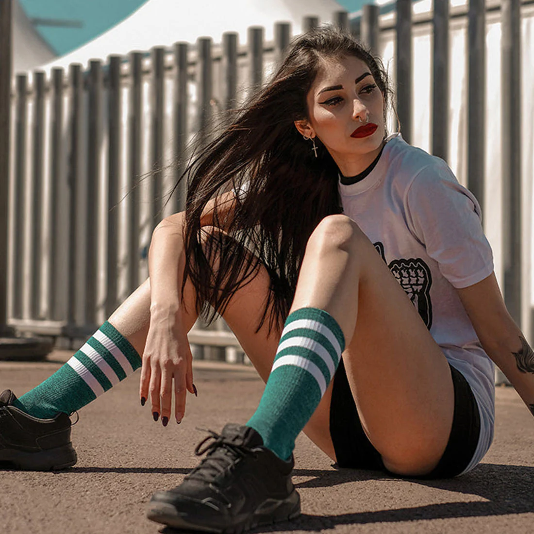 American Socks BTN - Turquoise Noise - Image 4