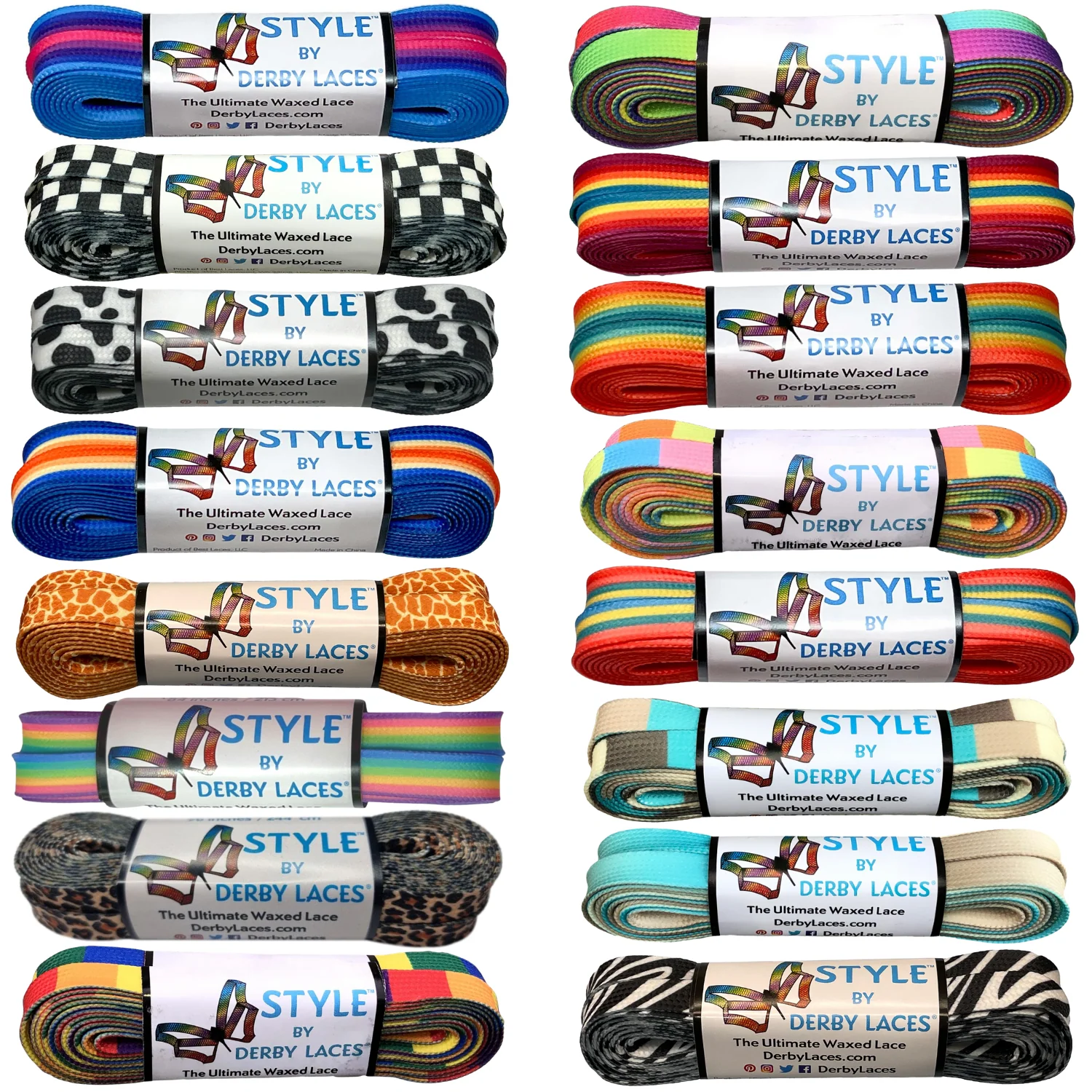Derby Laces Style 72in Pair - Image 18