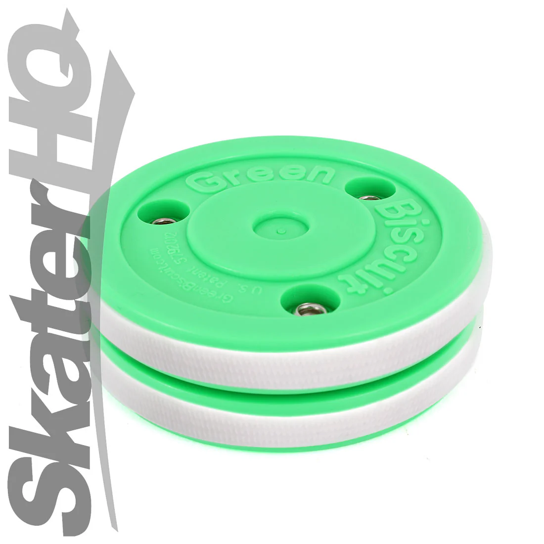 Green Biscuit PRO Hockey Puck - Green - Image 3